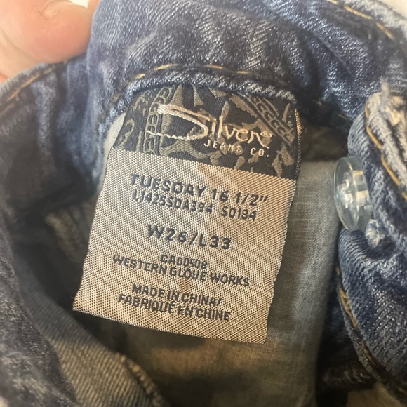 Silver Tuesday 17 1/2, low rise slim bootcut jeans - Picture 16 of 16